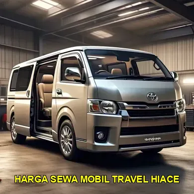 harga sewa mobil travel hiace